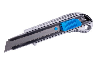 Nůž odlamovací ALU 18mm tlačítková aretace