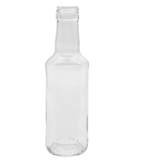Láhev skleněná na vzorky (koštovací) 100ml, čirá - bez uzávěru